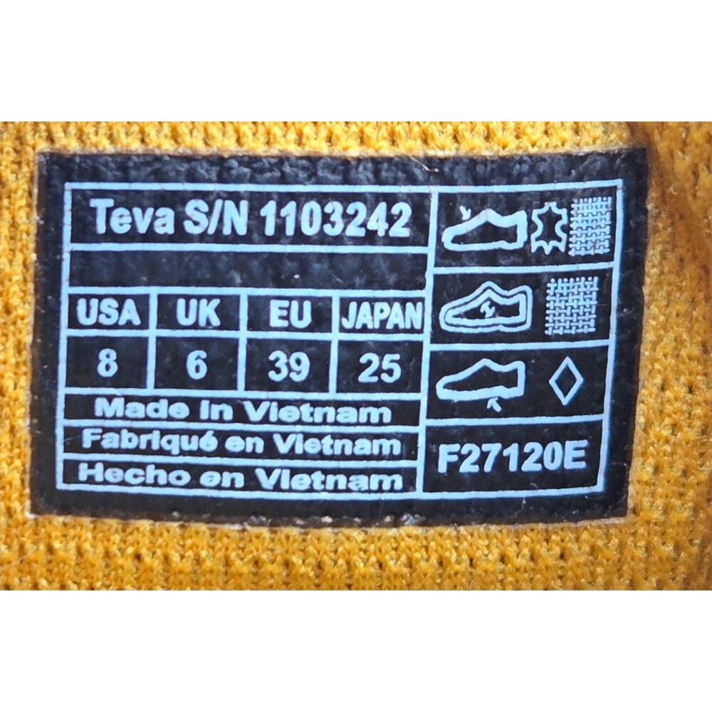 Teva Highside '84 Mid Retro Casual Outdoor Sneaker Women's Size 8 - Picture 10 of 10